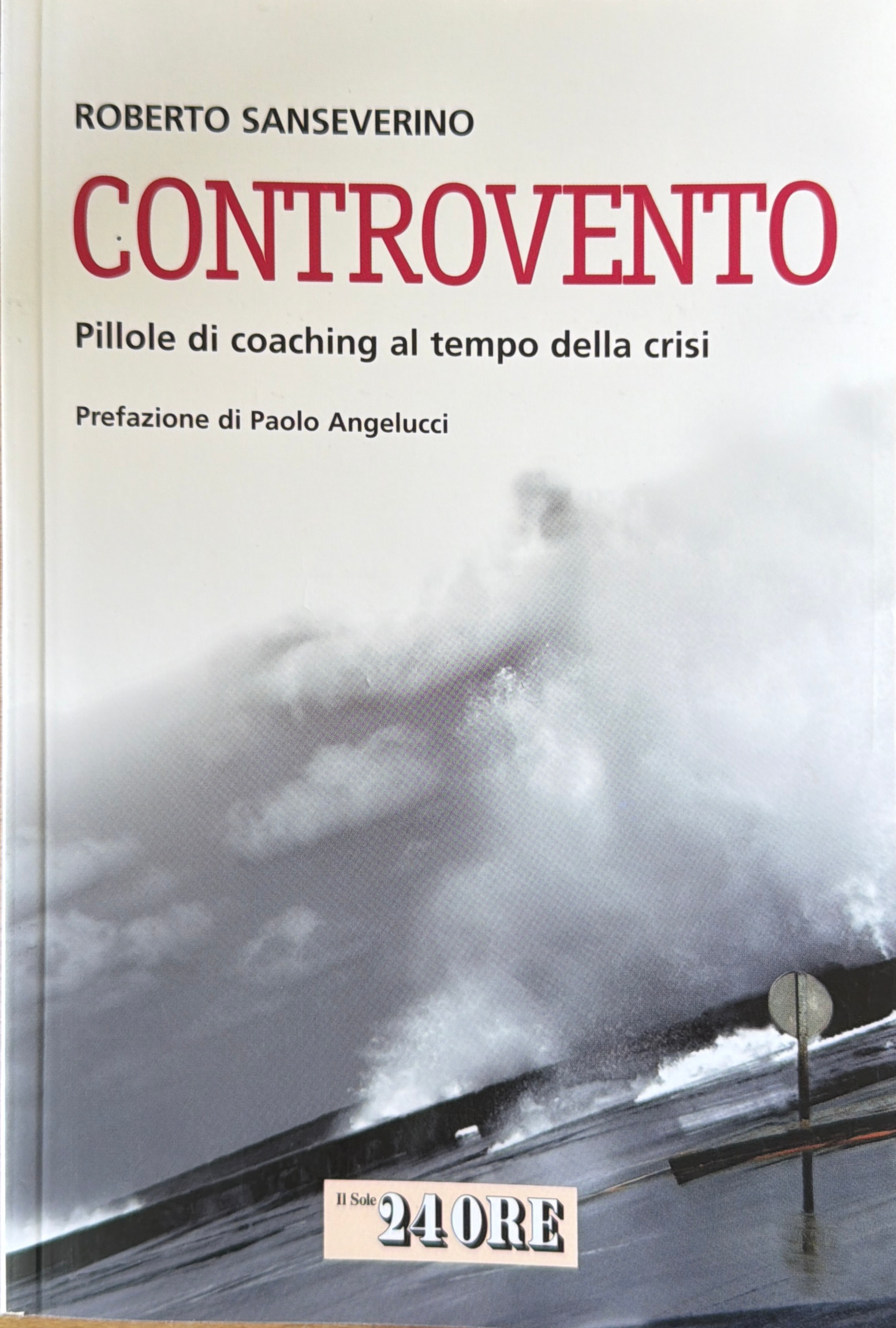 Copertina di Controvento. Pillole di coaching al tempo della crisi, Roberto Sanseverino, Il Sole 24 Ore